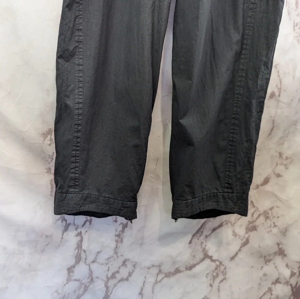 Isabel Marant Overalls Women 25 0 XS Black Skinny Bib Jumpsuit Zip Crop